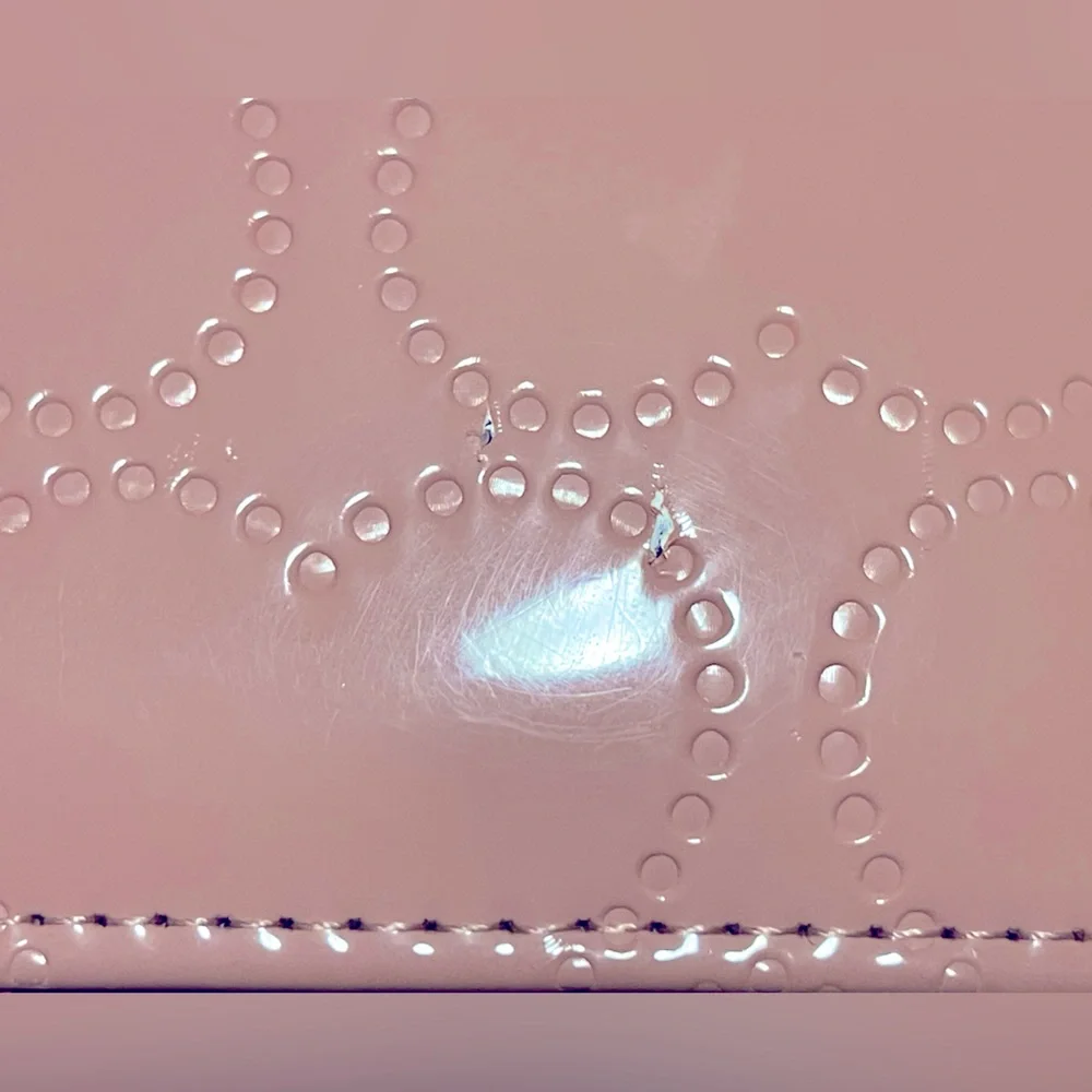 Betsey Johnson Pink Quilted Heart Wallet - Picture 4 of 10